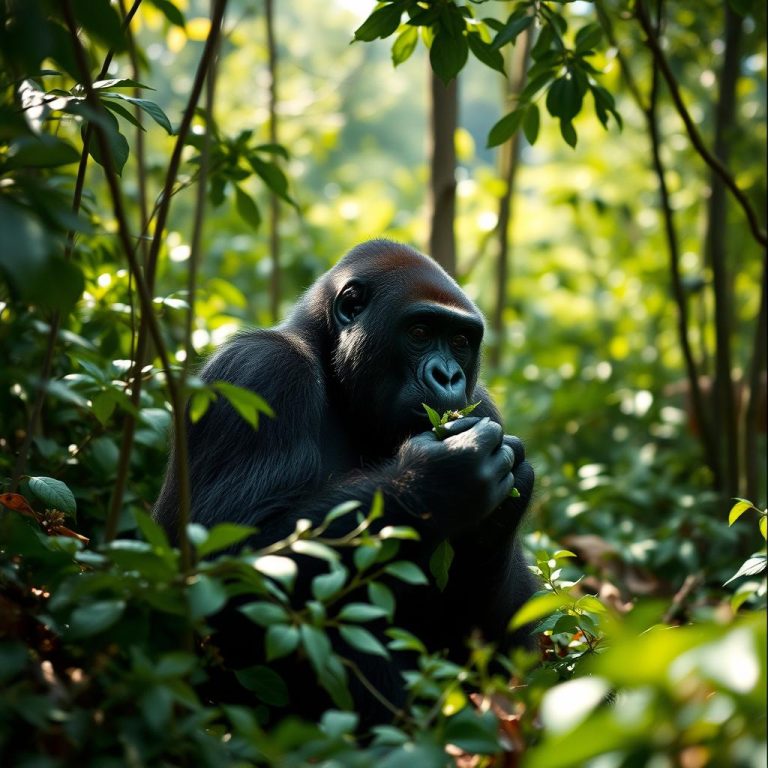 What Do Gorillas Eat? Understanding the Plant-Based Diet of These Gentle Giants