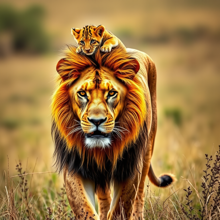 Fatherhood in the Wild: Lions and Their Legacy