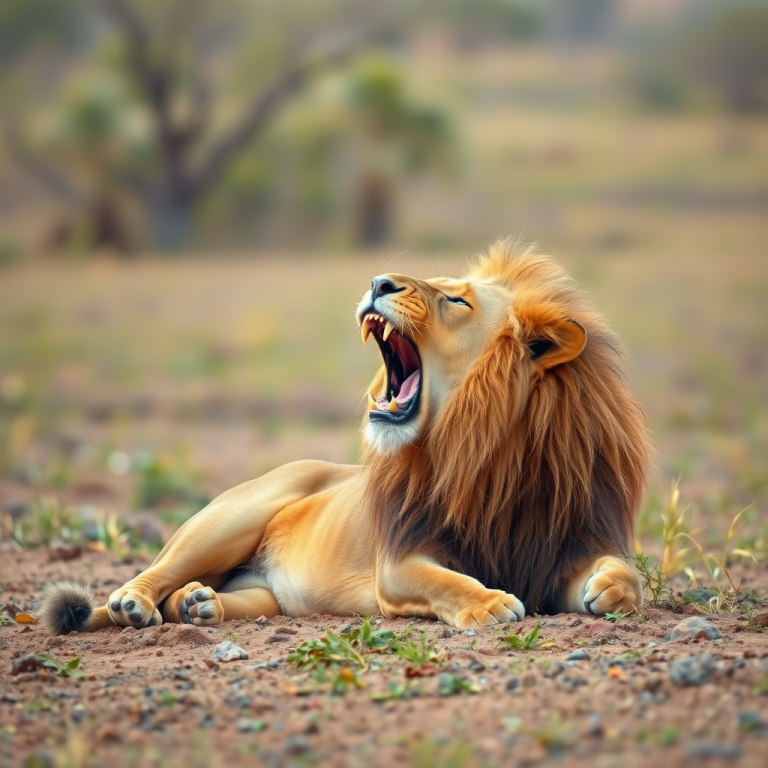 Lions at Rest: Yawning, Lounging, and the Secret Life of the Lazy King