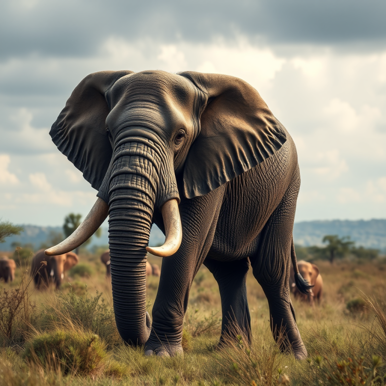 The Earth Beneath Their Feet: The Life of Elephants on Land