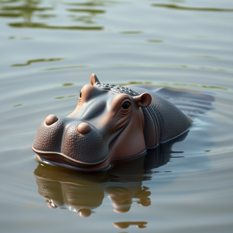Hippos and Their Life in Water