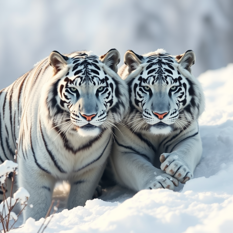 Ghosts of the Mountains: Snow Tigers and Their Quiet Majesty