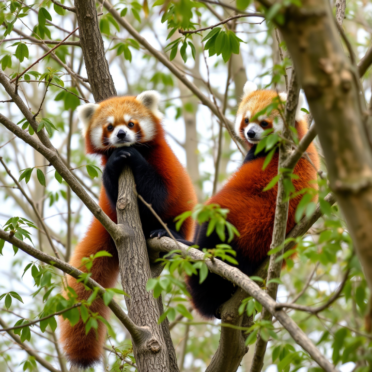 Red Pandas: Playful Spirits in the Treetops