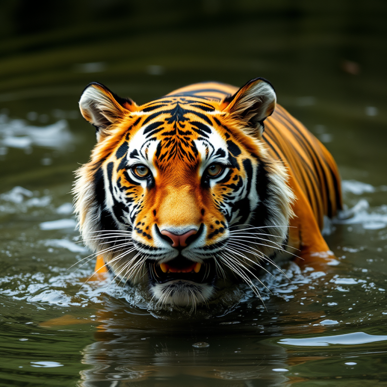 Stripes in the Stream: How Tigers Bathe and Other Wild Facts